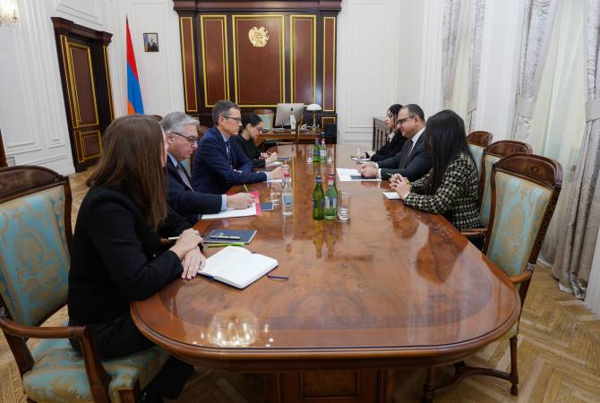Armenia attaches high importance to enhancing relations with U.S. – Deputy PM meets with Chargé d’affaires Chip Laitinen