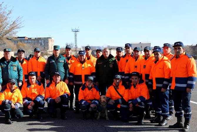 Armenian rescuers complete their mission in Syria