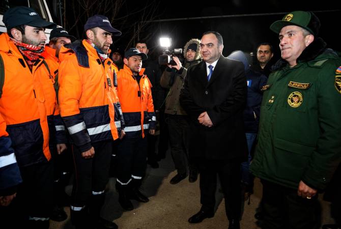 Armenian rescuers complete their mission in Turkey