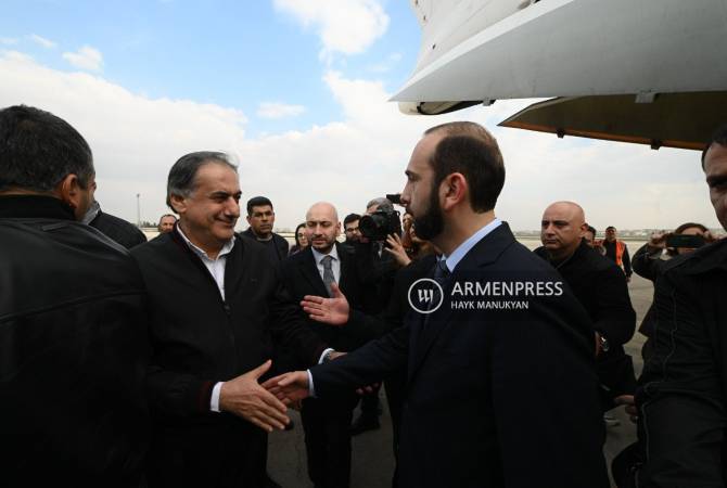 Armenian FM arrives in Aleppo