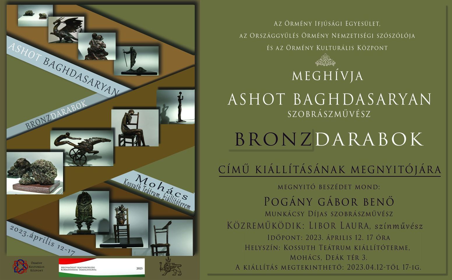 Ashot Bagdasaryan – BronzDarabok kiállítás